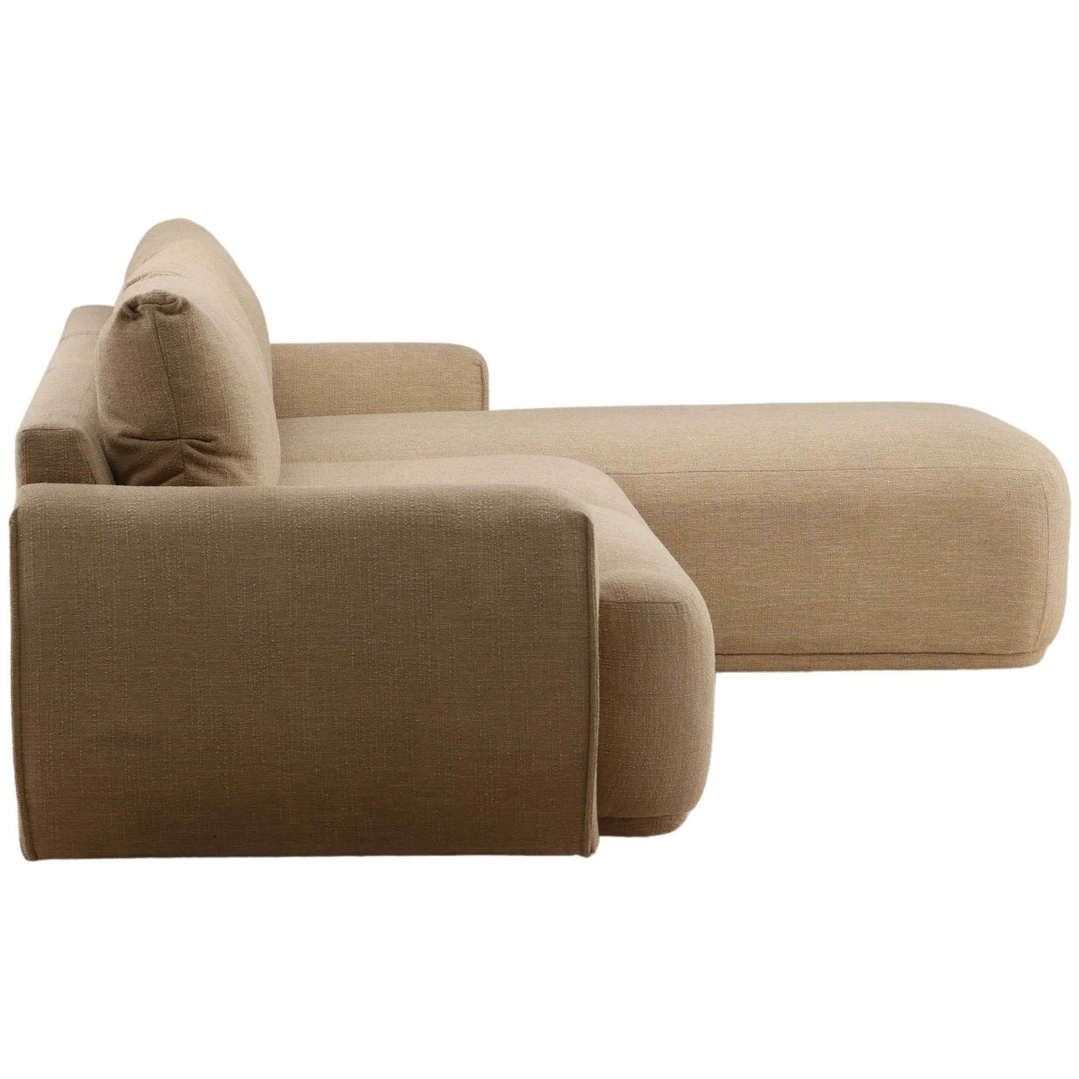 Castillo Chaise Sectional, Sand by Dovetail at Eve Furniture