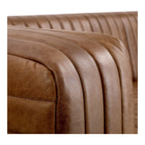 Castle Brown Sofa by Moe's Home at Eve Furniture