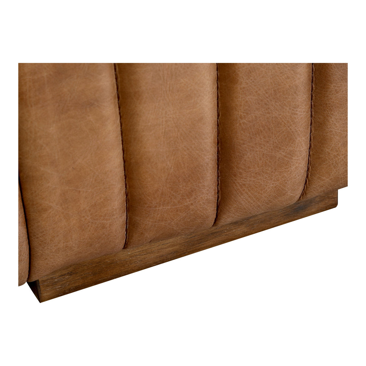 Castle Brown Sofa by Moe's Home at Eve Furniture
