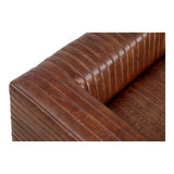 Castle Dark Brown Sofa by Moe's Home at Eve Furniture
