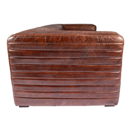 Castle Sofa Dark Brown by Moe's Home at Eve Furniture