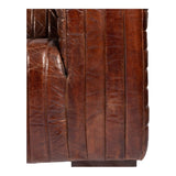 Castle Sofa Dark Brown by Moe's Home at Eve Furniture