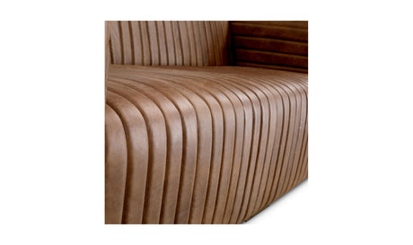 Castle Sofa Light Brown by Moe's Home at Eve Furniture