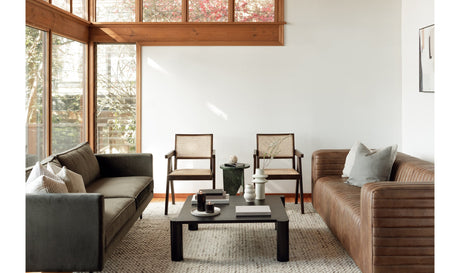Castle Sofa Light Brown by Moe's Home at Eve Furniture