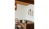 Castle Sofa Light Brown by Moe's Home at Eve Furniture