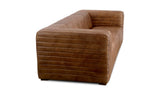 Castle Sofa Light Brown by Moe's Home at Eve Furniture