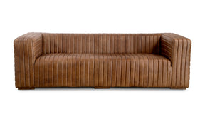 Castle Sofa Light Brown by Moe's Home at Eve Furniture