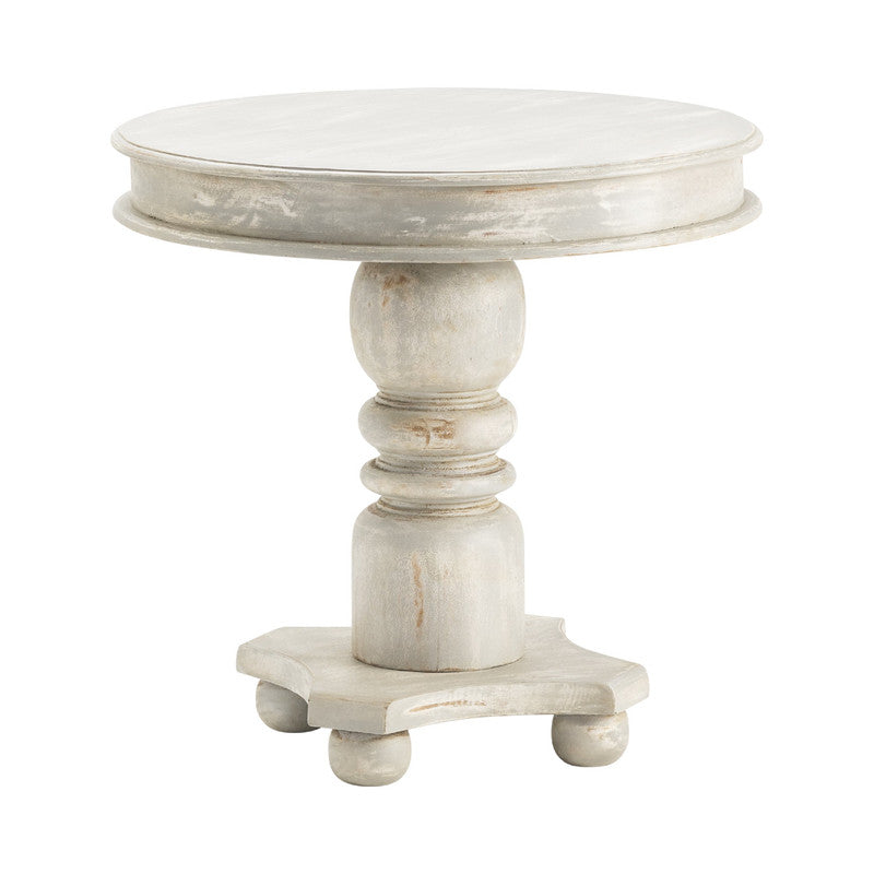Castleberry Cream/Gray Accent Table by Crestview at Eve Furniture