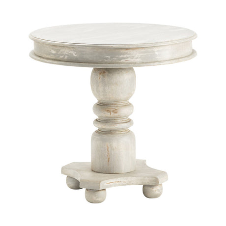 Castleberry Cream/Gray Accent Table by Crestview at Eve Furniture