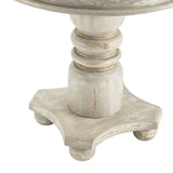 Castleberry Cream/Gray Accent Table by Crestview at Eve Furniture
