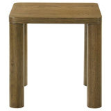 Castlewood Brown Oak 2-Piece Cocktail Coffee Table Set by Coaster at Eve Furniture