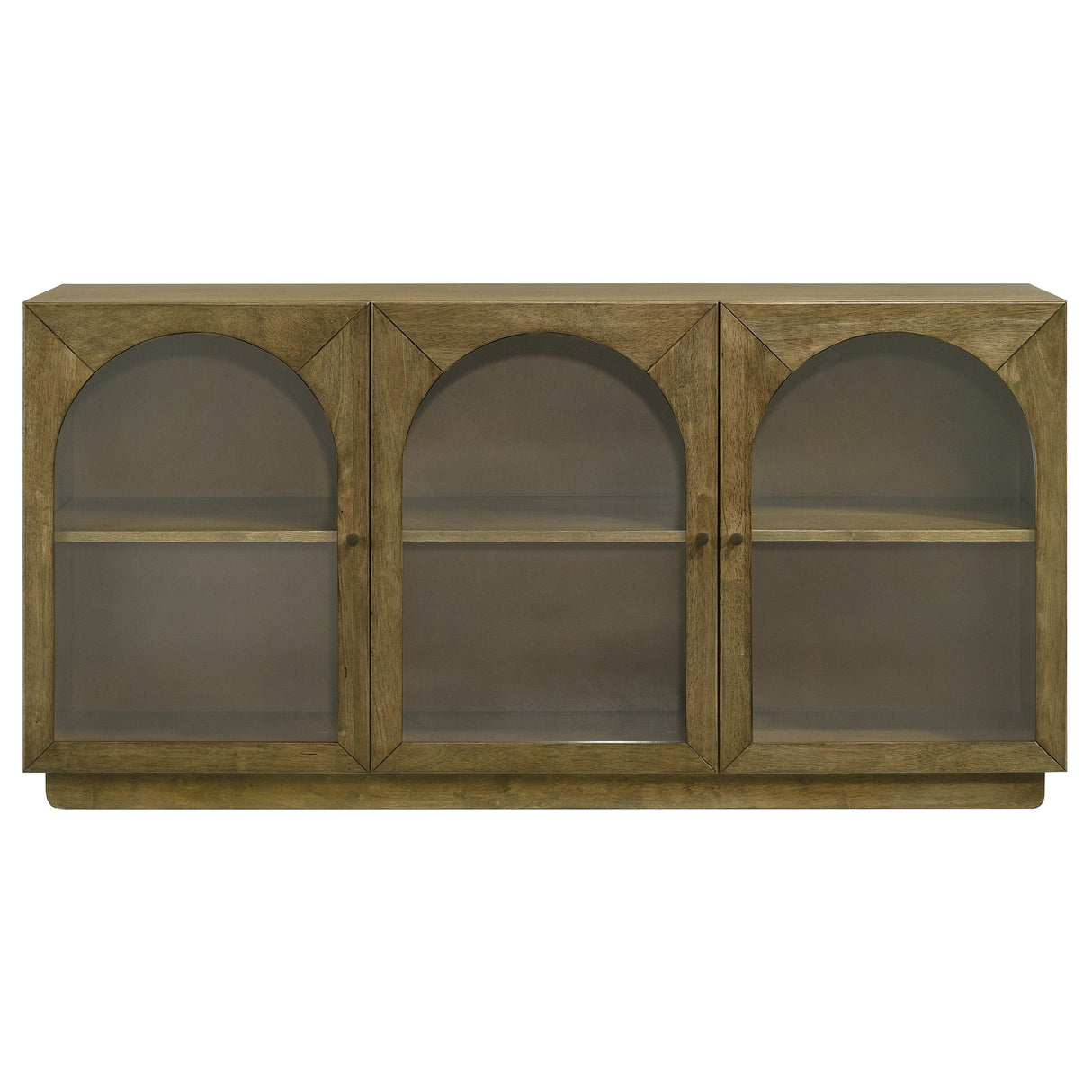 Castlewood Brown Oak Dining Sideboard Buffet Server by Coaster at Eve Furniture