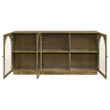 Castlewood Brown Oak Dining Sideboard Buffet Server by Coaster at Eve Furniture