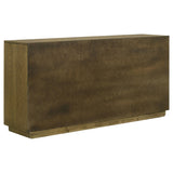 Castlewood Brown Oak Dining Sideboard Buffet Server by Coaster at Eve Furniture