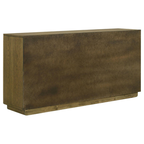 Castlewood Brown Oak Dining Sideboard Buffet Server by Coaster at Eve Furniture