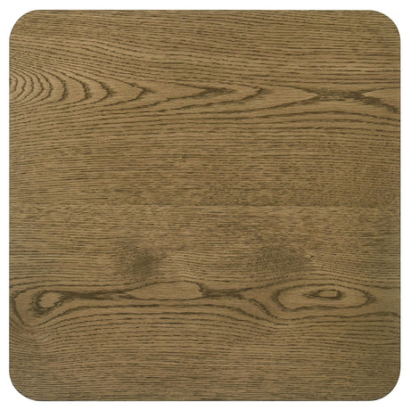 Castlewood Brown Oak Engineered Wood Accent Side End Table by Coaster at Eve Furniture