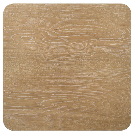 Castlewood Light Oak Engineered Wood Accent Side End Table by Coaster at Eve Furniture