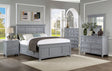 Castlile Gray 4-Piece Youth Bedroom Set by Furniture of America at Eve Furniture