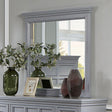 Castlile Gray Mirror by Furniture of America at Eve Furniture
