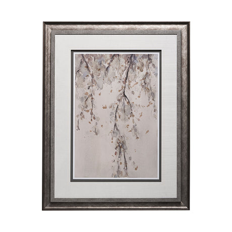 Casual Shade I by Samuel Dixon a Hand Embellished Textured Framed Art Print Matted under Glass by Mercana at Eve Furniture