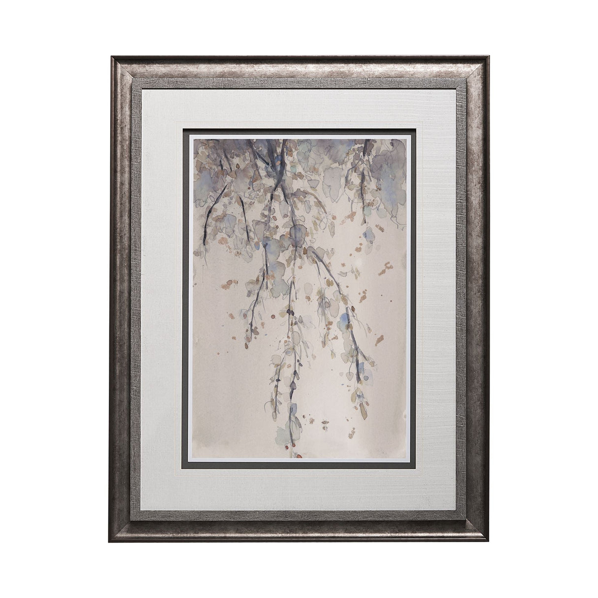 Casual Shade II by Samuel Dixon a Hand Embellished Textured Framed Art Print Matted under Glass by Mercana at Eve Furniture