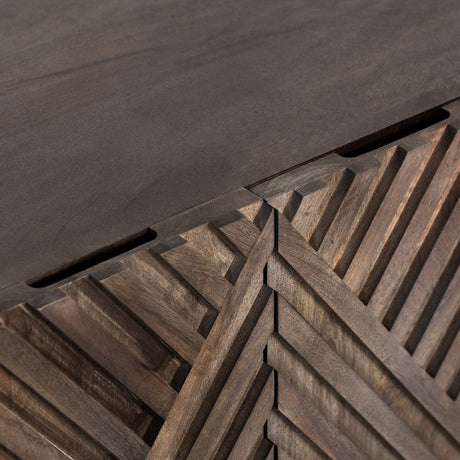 Catalina Brown/Black Sideboard by Crestview at Eve Furniture