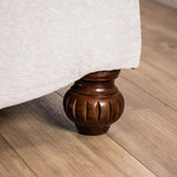 Catalonia Beige/Dark Cherry Sofa by Furniture of America at Eve Furniture
