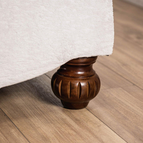 Catalonia Beige/Dark Cherry Sofa by Furniture of America at Eve Furniture