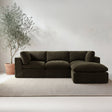 Cates Dark Green Lounge Modular Sectional by Moe's Home at Eve Furniture