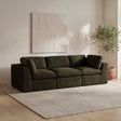 Cates Dark Green Modular Sofa by Moe's Home at Eve Furniture
