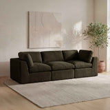 Cates Dark Green Modular Sofa by Moe's Home at Eve Furniture