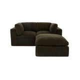 Cates Dark Green Nook Modular Sectional by Moe's Home at Eve Furniture