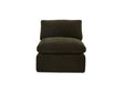 Cates Dark Green Slipper Chair by MOES at Eve Furniture