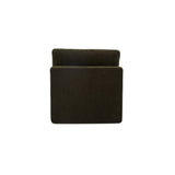 Cates Dark Green Slipper Chair by Moe's Home at Eve Furniture