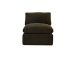 Cates Dark Green Slipper Chair by Moe's Home at Eve Furniture
