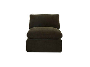 Cates Dark Green Slipper Chair by Moe's Home at Eve Furniture