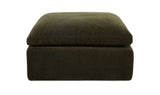 Cates Ottoman Dark Green by Moe's Home at Eve Furniture