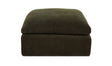 Cates Ottoman Dark Green by Moe's Home at Eve Furniture