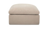 Cates Ottoman Pebble by Moe's Home at Eve Furniture