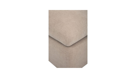 Cates Ottoman Pebble by Moe's Home at Eve Furniture