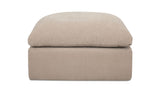 Cates Ottoman Pebble by Moe's Home at Eve Furniture