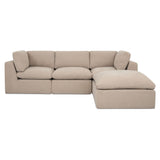 Cates Pebble Lounge Modular Sectional by Moe's Home at Eve Furniture