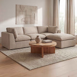 Cates Pebble Lounge Modular Sectional by Moe's Home at Eve Furniture