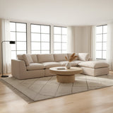Cates Pebble Modular Sofa by Moe's Home at Eve Furniture