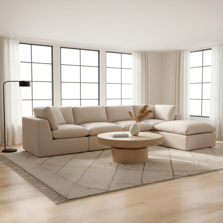 Cates Pebble Nook Modular Sectional by MOES at Eve Furniture