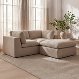 Cates Pebble Ottoman by Moe's Home at Eve Furniture