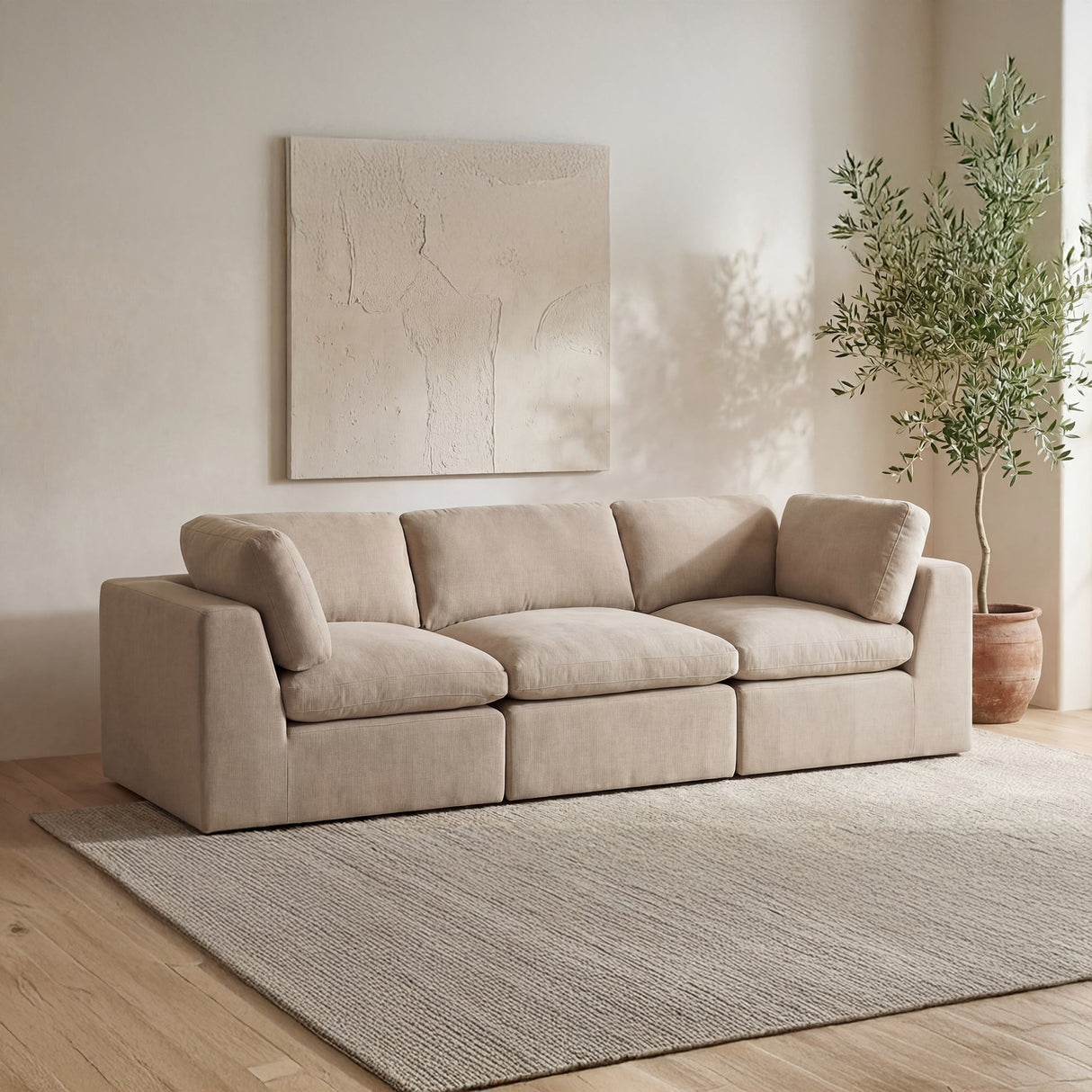 Cates Pebble Slipper Chair by Moe's Home at Eve Furniture