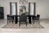 Catherine 5-piece Rectangular Dining Table Set Black by Coaster at Eve Furniture