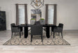Catherine 5-piece Rectangular Dining Table Set Black by Coaster at Eve Furniture