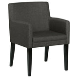 Catherine Charcoal Grey/Black 7-Piece Double Pedestal Dining Set by Coaster at Eve Furniture